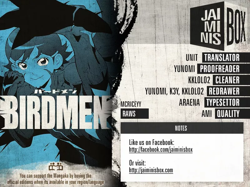 Read Birdmen Chapter 24 - Minority Report (V2) Online