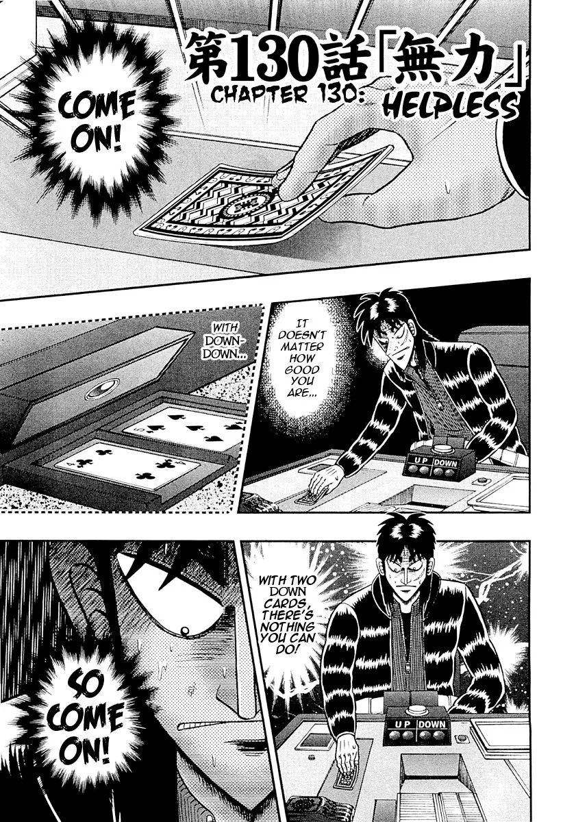 Read Gambling Outcast Kaiji: The One Poker Arc – Kaiji Part 5 Chapter 130 - Helpless Online