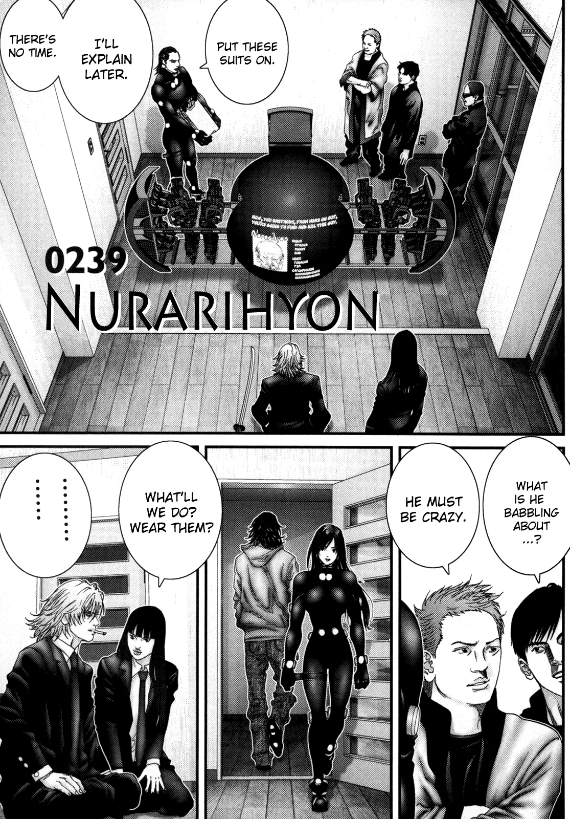 Read Gantz Chapter 239 - Nurarihyon Online