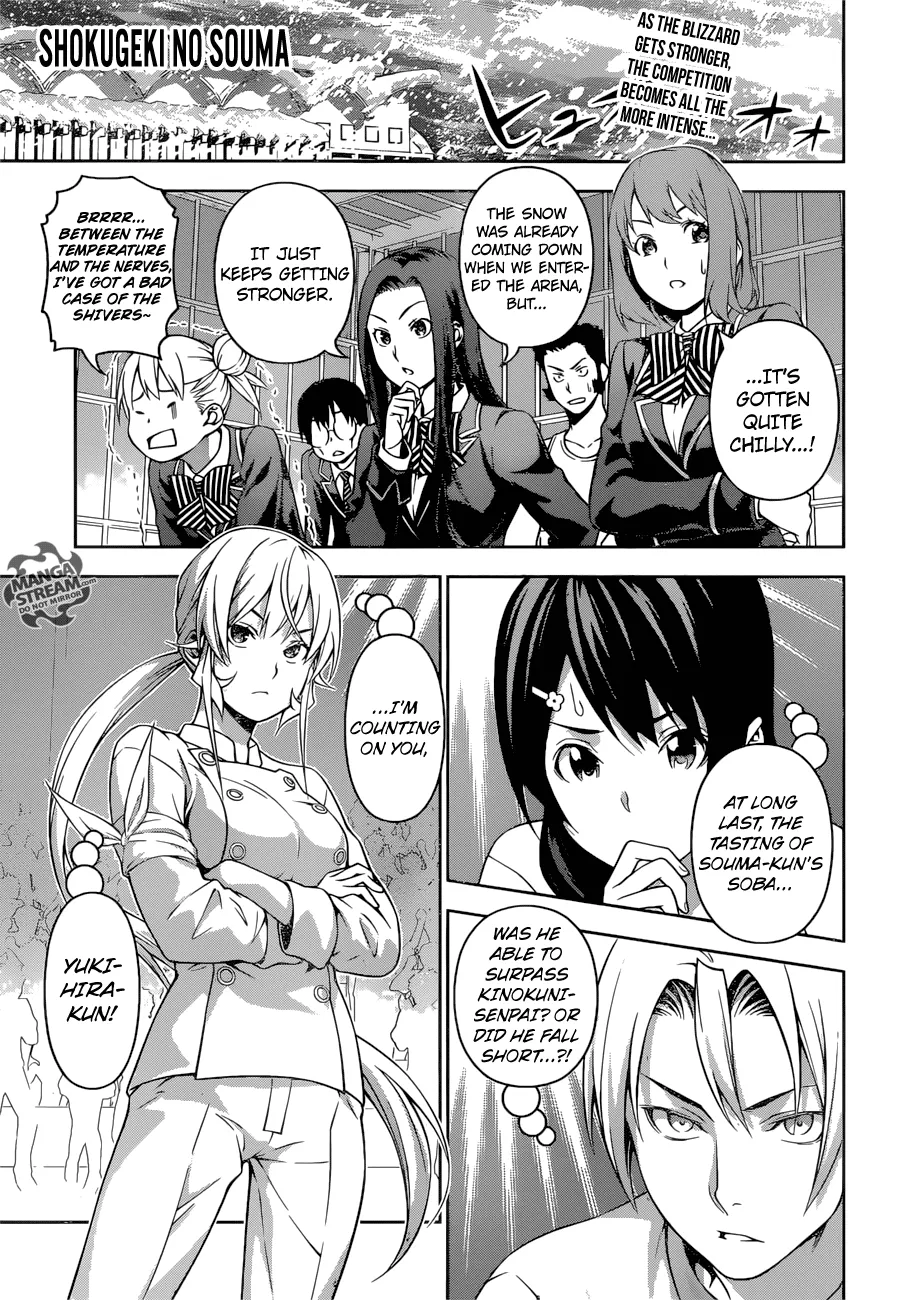 Read Shokugeki no Soma Chapter 213 Online