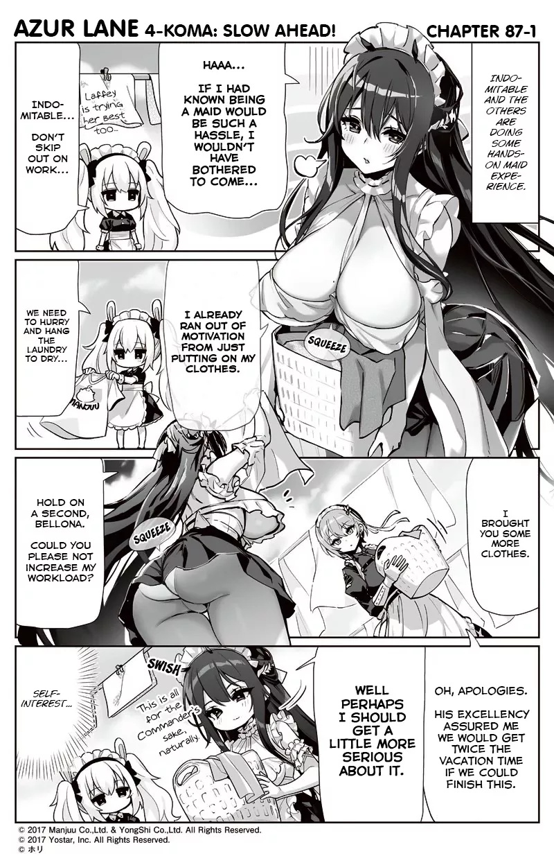 Read Azur Lane 4-koma: Slow Ahead Chapter 87 Online