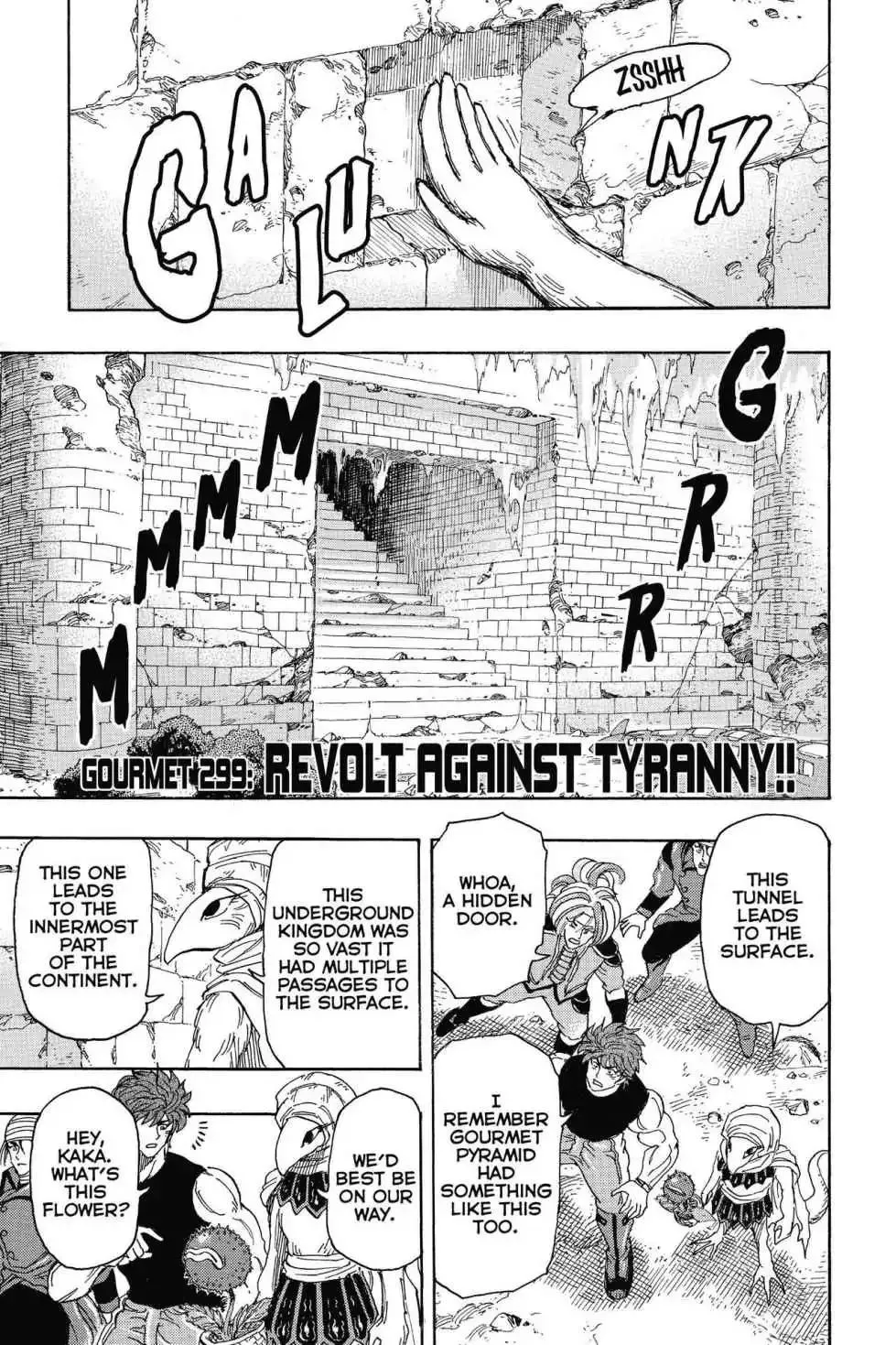 Read Toriko Chapter 299 - Vol.33 Gourmet 299: Revolt Against Tyrany!! Online