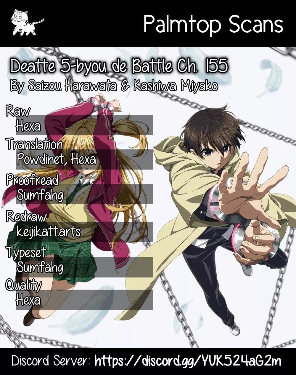 Read Deatte 5 Byou de Battle Chapter 155 Online