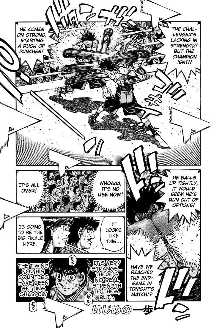 Read Hajime no Ippo Chapter 694 - The final attack Online