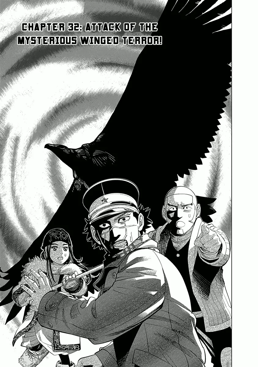 Read Golden Kamuy Chapter 32 - Attack of the Mysterious Winged Terror! Online