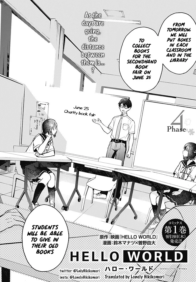 Read Hello World Chapter 4 - Phase:4 Online