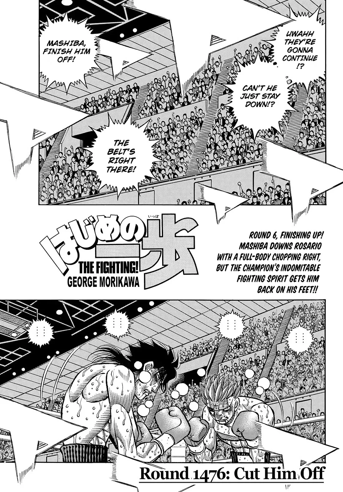 Read Hajime no Ippo Chapter 1476 - Cut Him Off Online