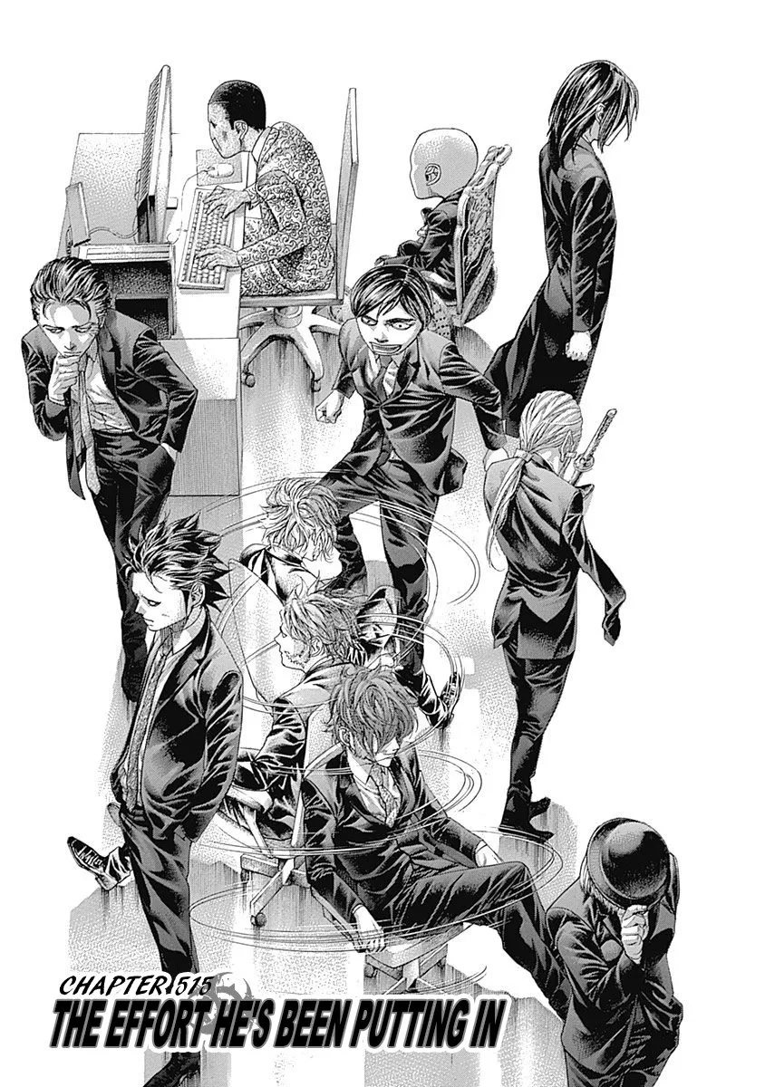 Read Usogui Chapter 515 - The Effort He's Been Putting In Online