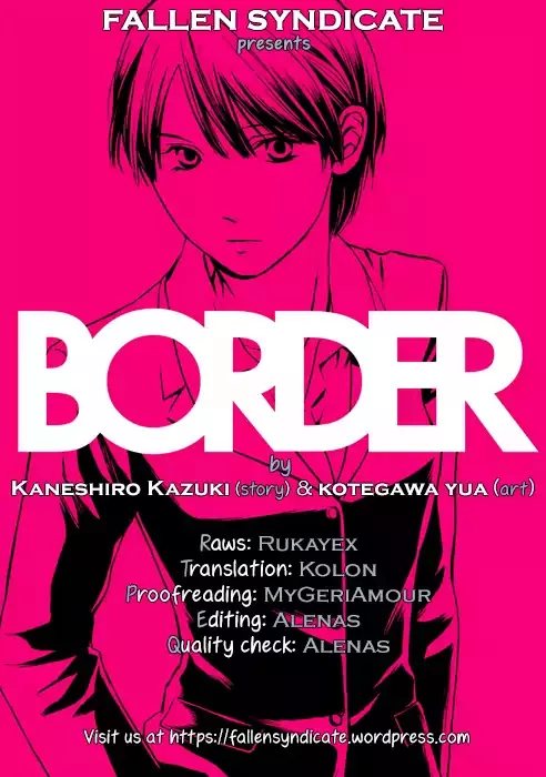 Read Border (KOTEGAWA Yua) Chapter 13 Online