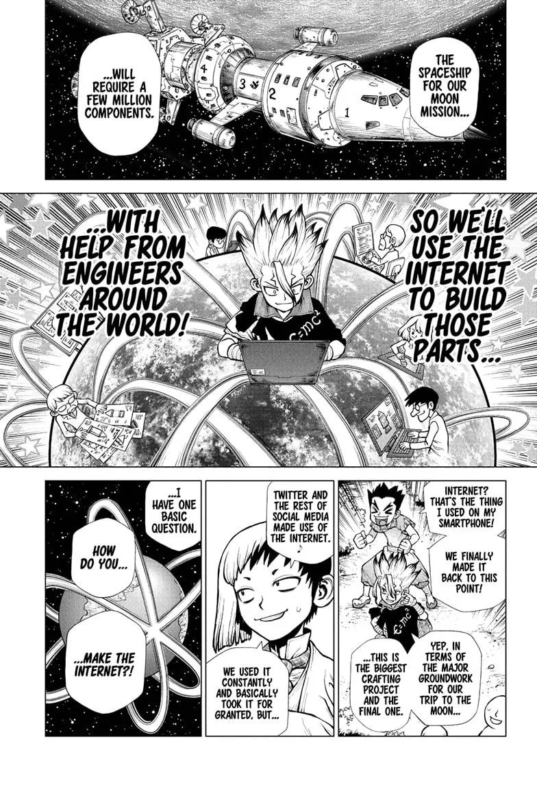 Read Dr. Stone Chapter 218 Online