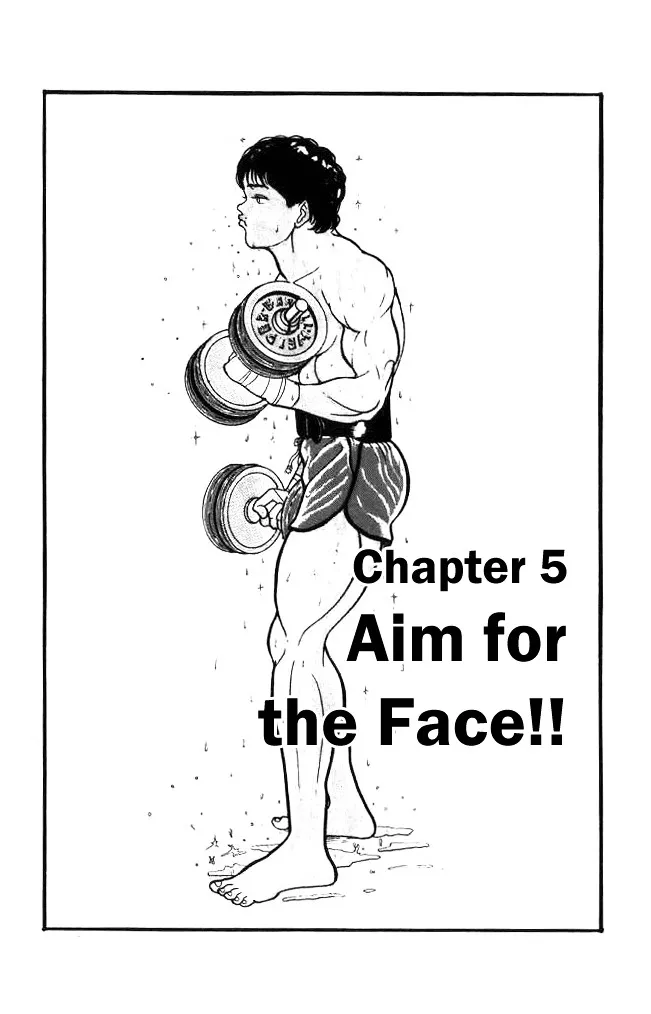 Read Grappler Baki Chapter 5 - Aim for the Face!! Online