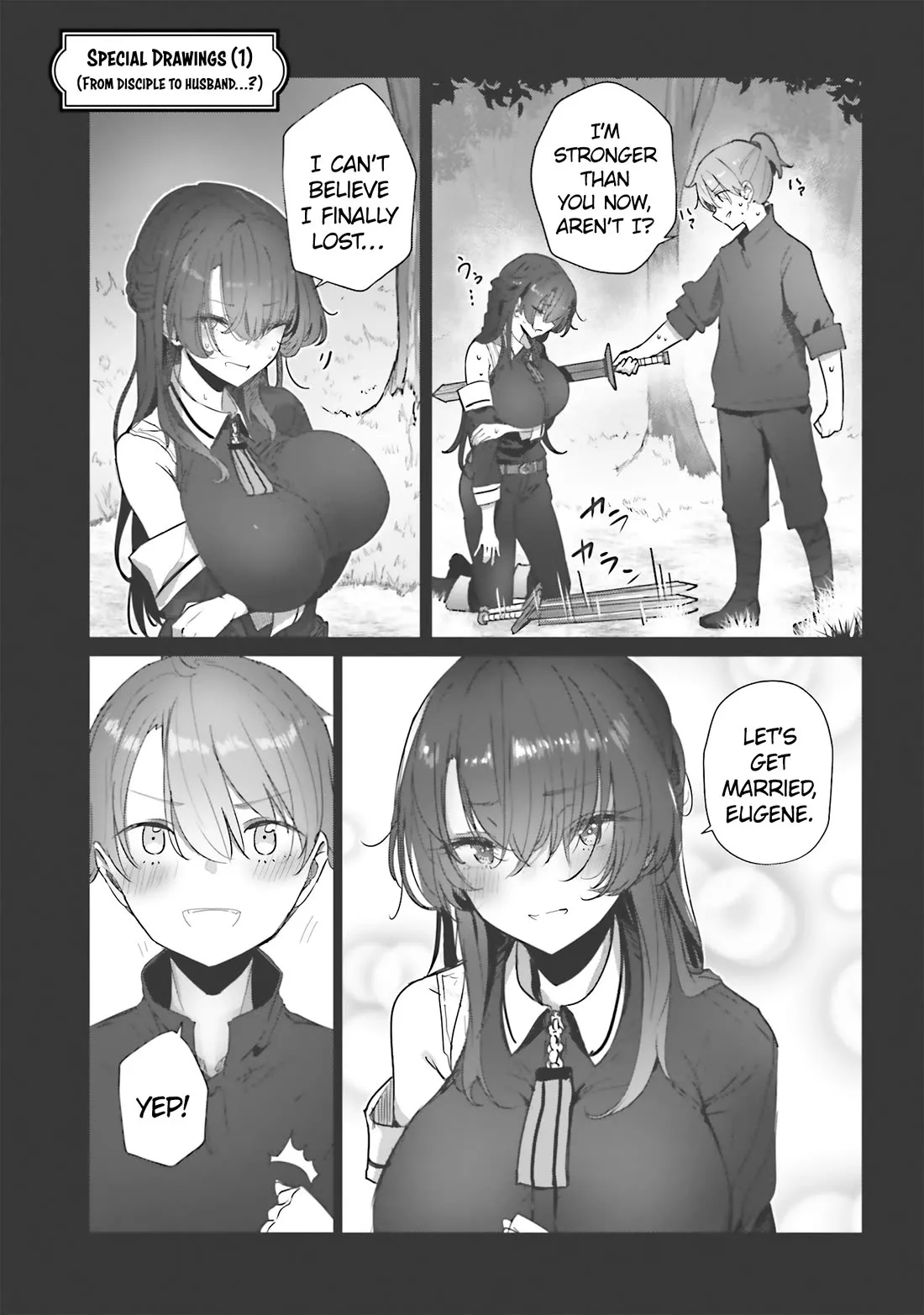 Read Doukyo Shiteiru Kensei no Onna Shishou ga Kawaisugite Mainichi Shiawase desu Chapter 5.5 Online