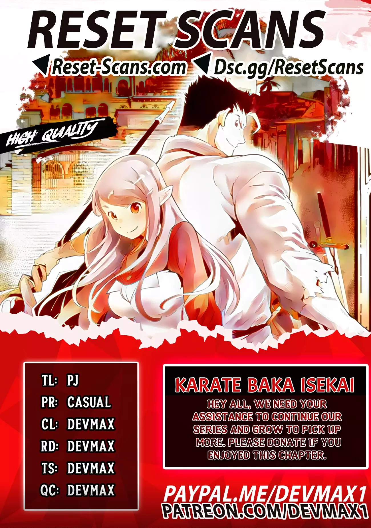 Read Karate Baka in Different World Chapter 21.1 Online