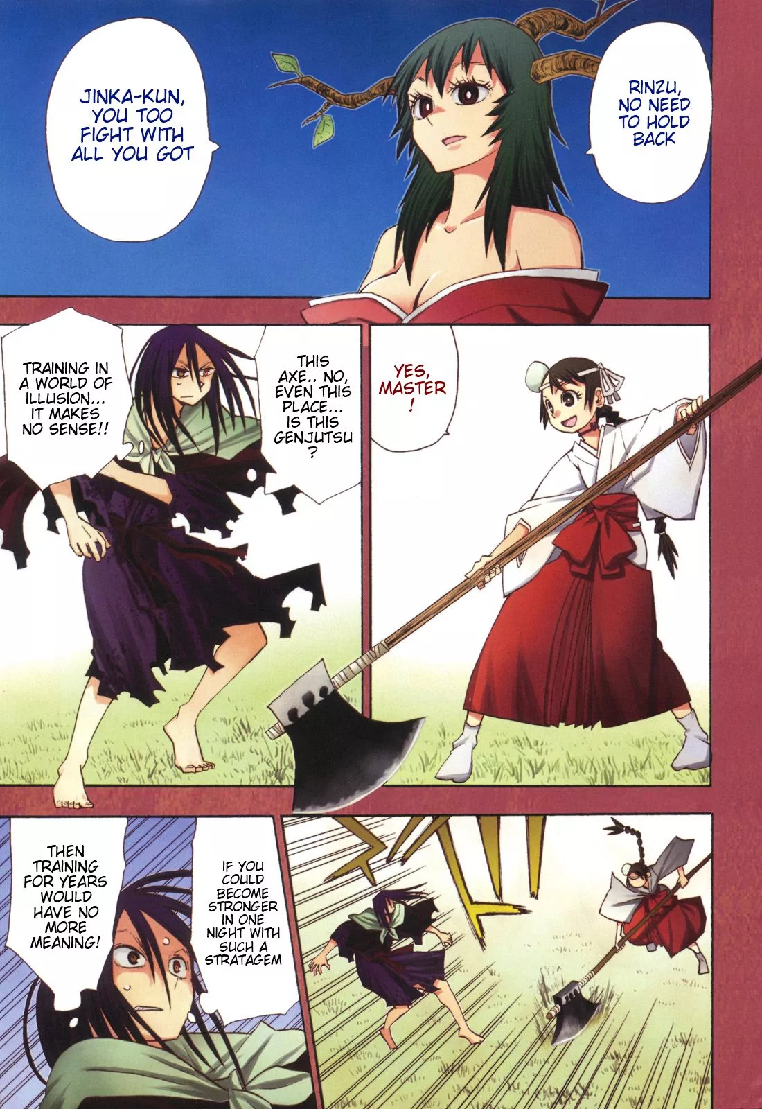 Read Sengoku Youko Chapter 23 - Mountain God 3 Online