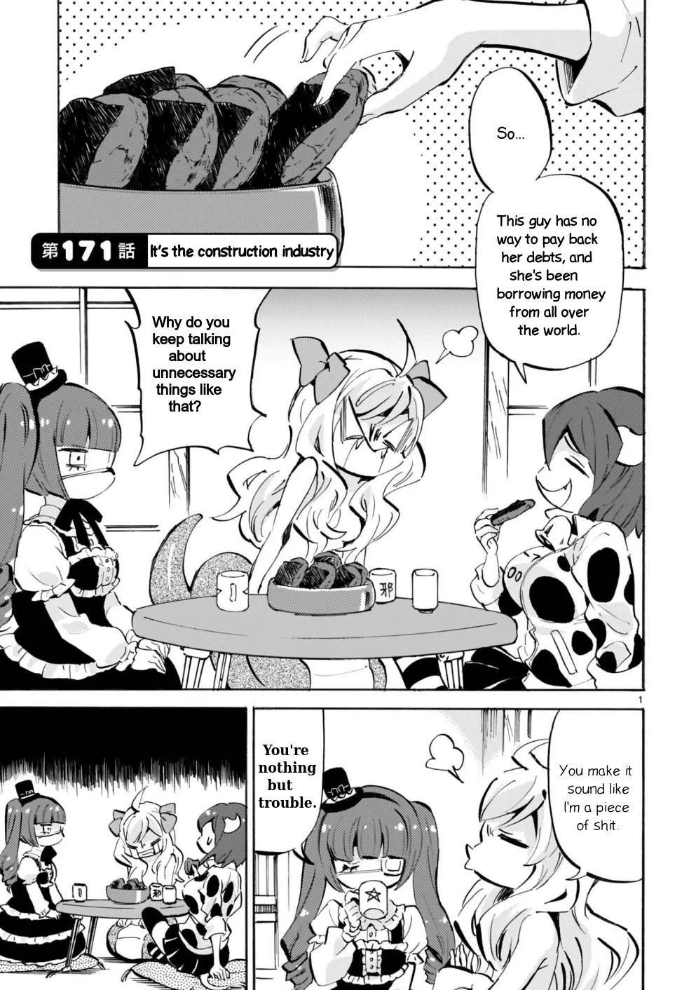 Read Jashin-chan Dropkick Chapter 171 - It's the construction industry Online
