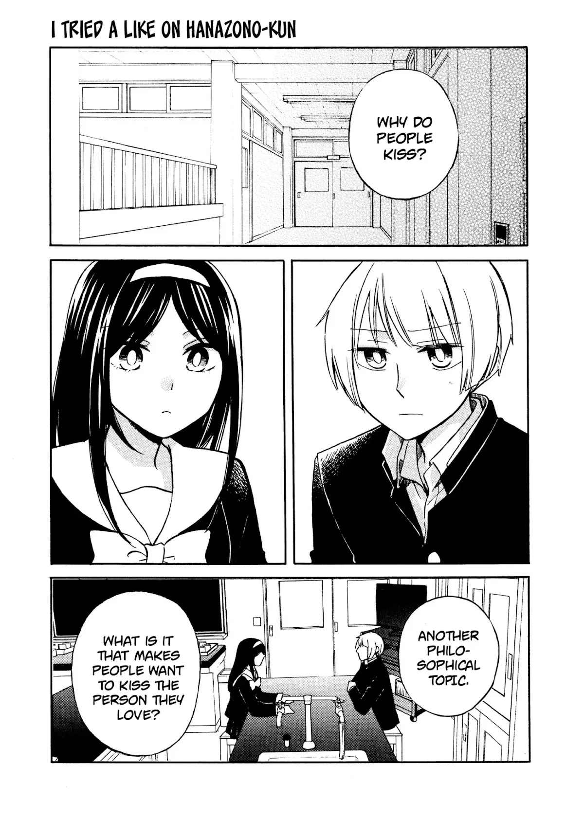 Read Hanazono-kun to Kazoe-san no Fukakai na Houkago Chapter 31.2 Online
