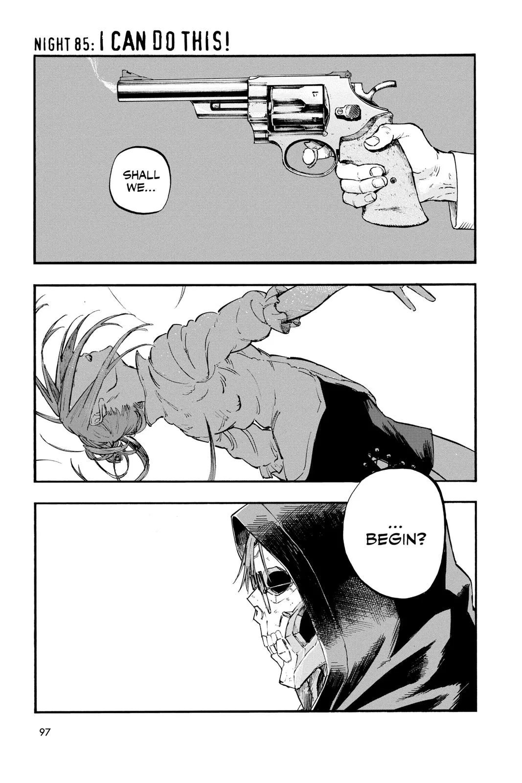 Read Yofukashi no Uta Chapter 85 Online