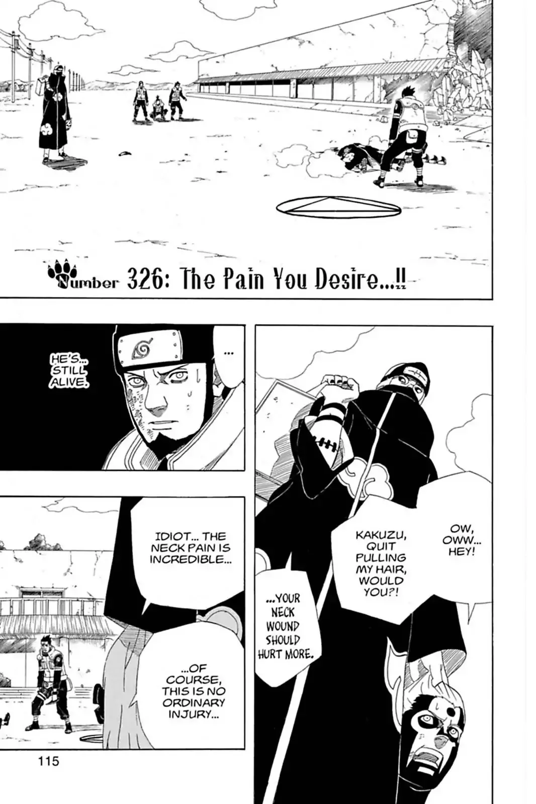 Read Naruto Chapter 326 - The Pain You Desire...!! Online