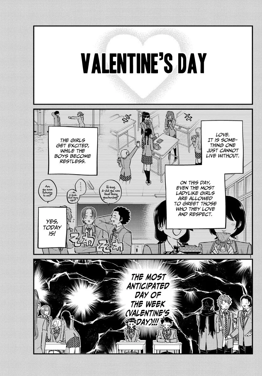 Read Komi-san wa Komyushou Desu Chapter 117 - Valentine's day Online