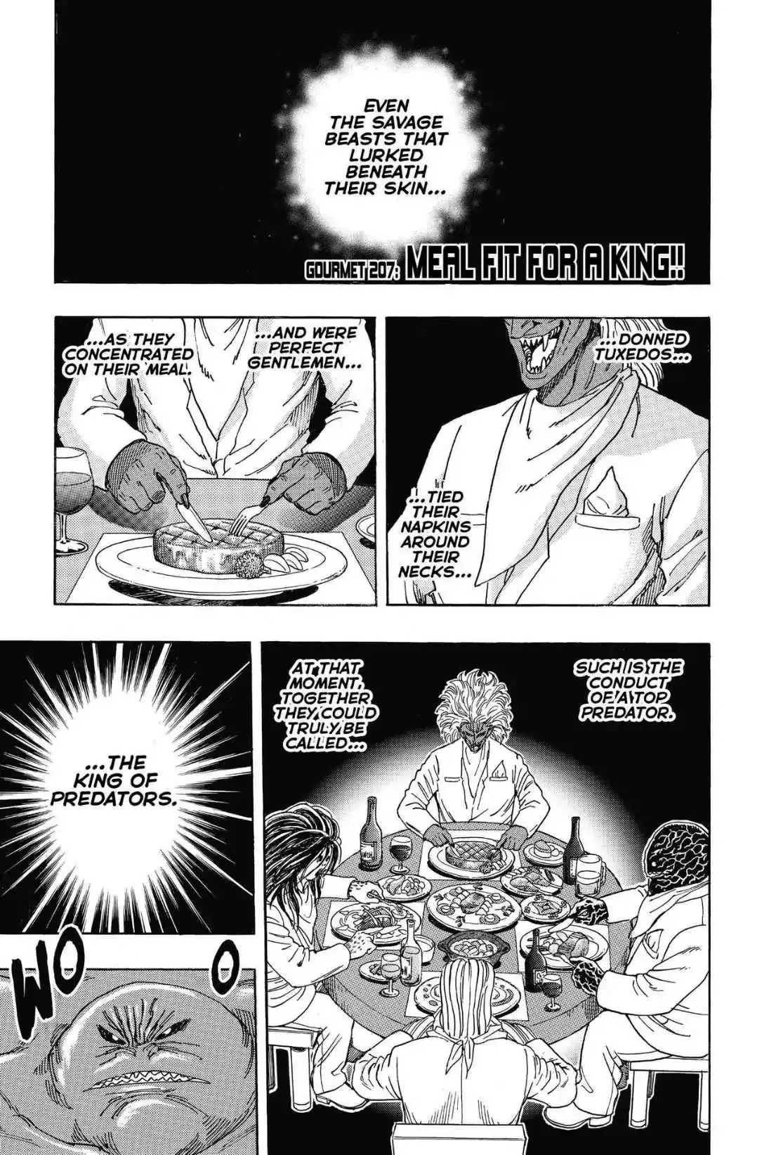 Read Toriko Chapter 207 - Vol.23 Gourmet 207: Meal Fit for a King!! Online