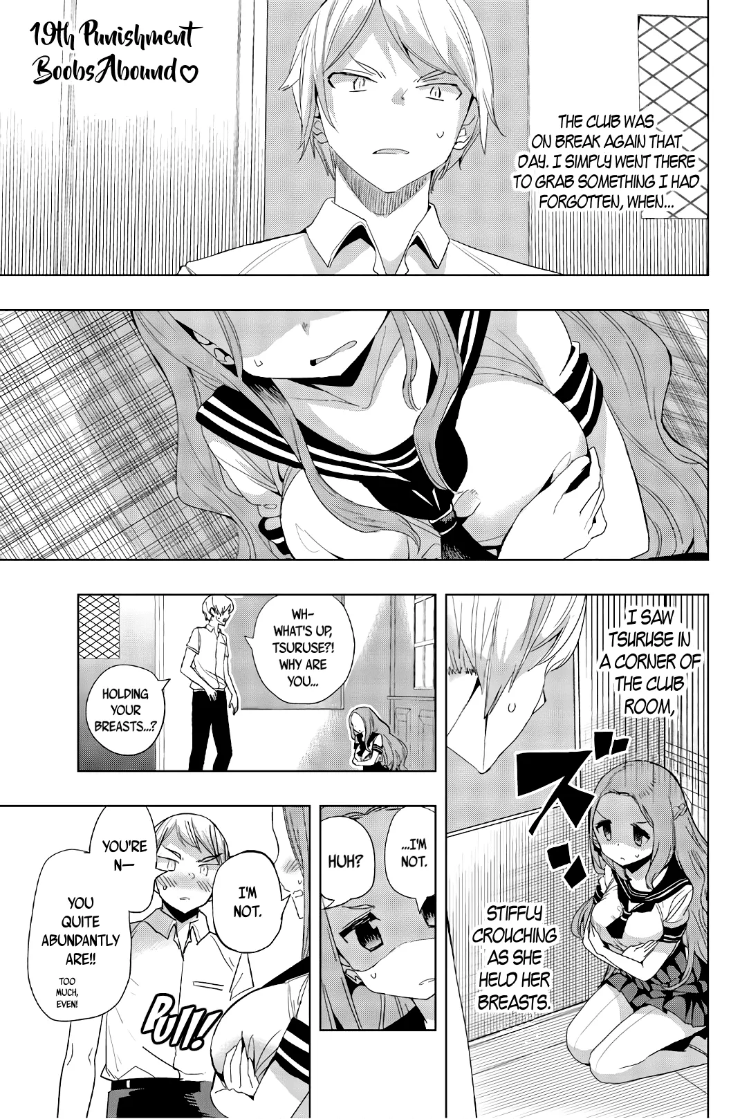 Read Houkago no Goumon Shoujo Chapter 19 - Boobs Abound ♥ Online