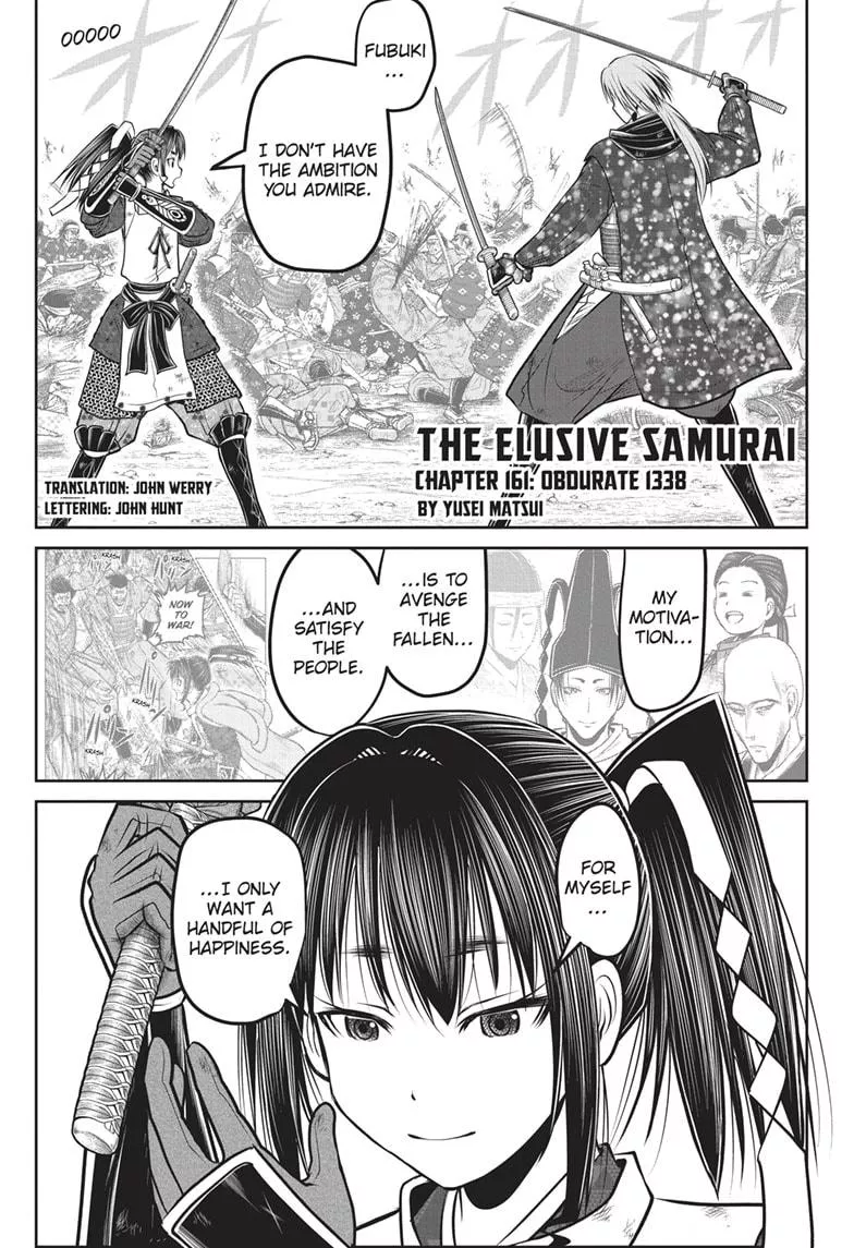 Read The Elusive Samurai Chapter 161 Online