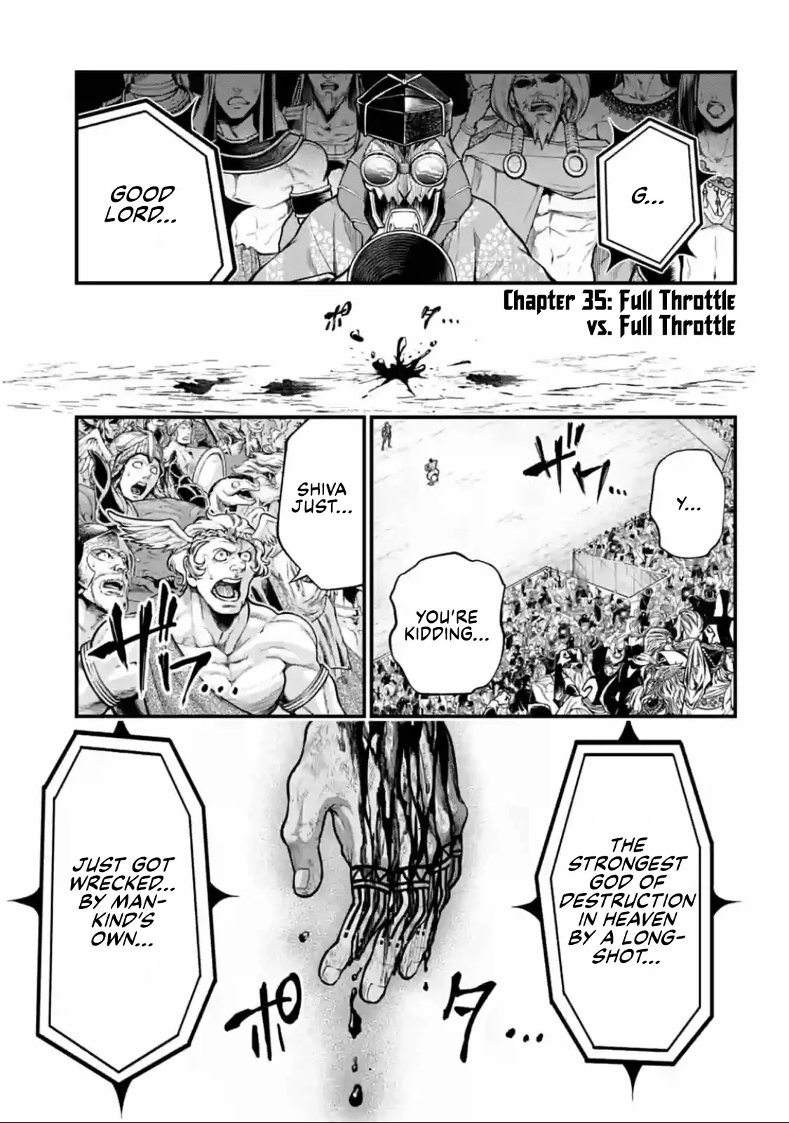 Read Record of Ragnarok Chapter 35 - Full Throttle vs. Full Throttle Online