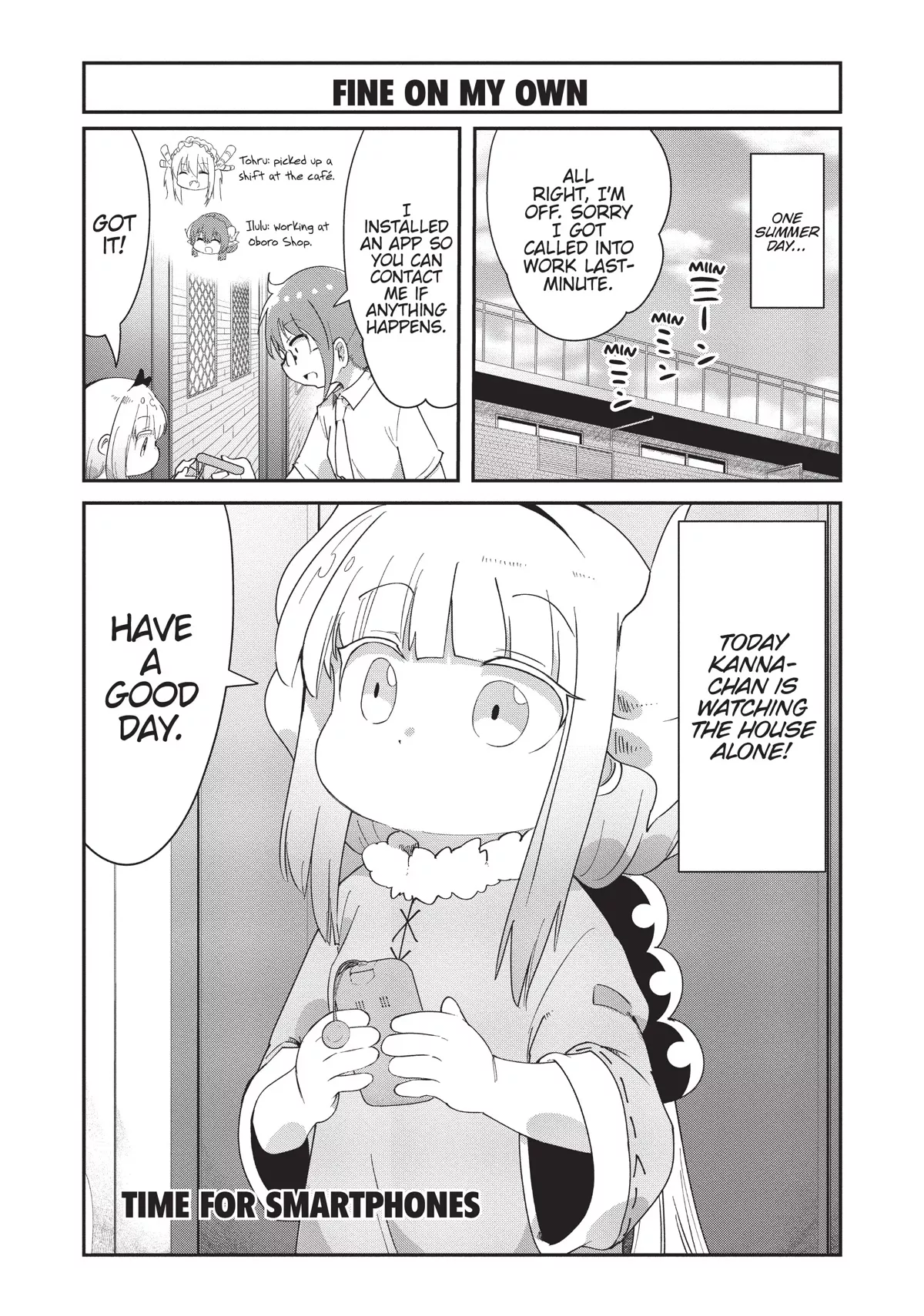 Read Kobayashi-san Chi no Maid Dragon: Kanna no Nichijou Chapter 89 Online