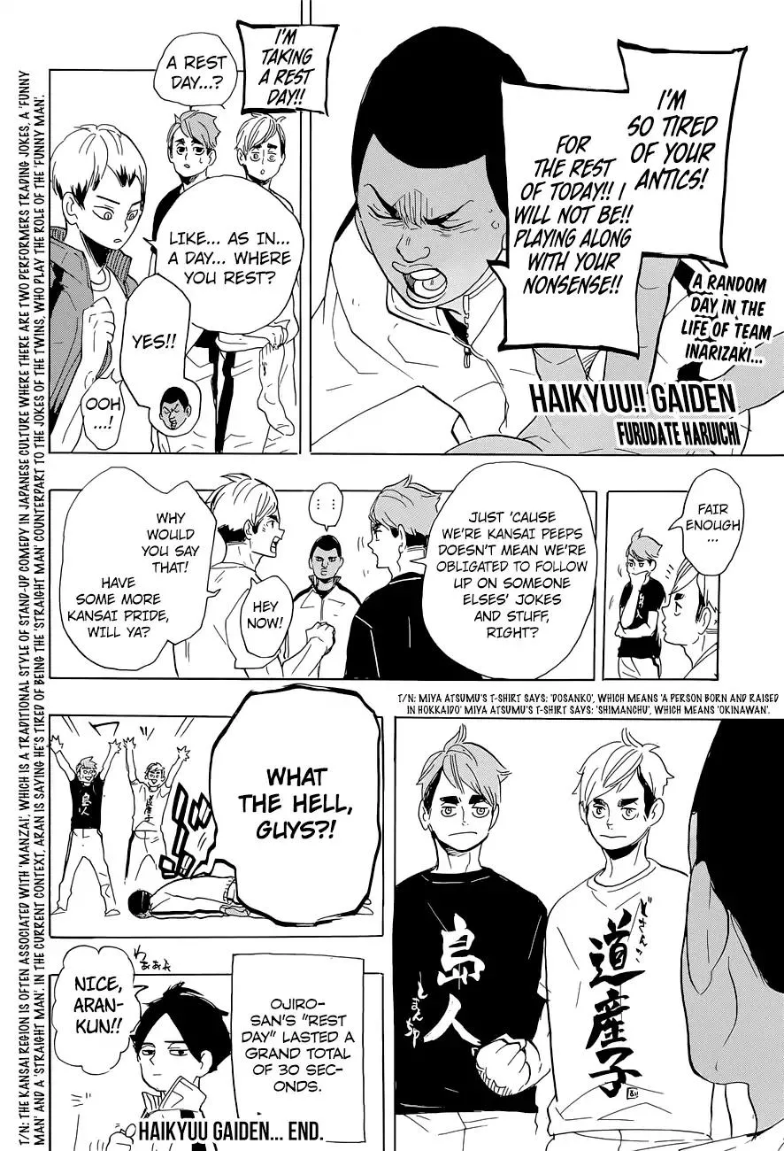 Read Haikyu!! Chapter 282 - Rice Online