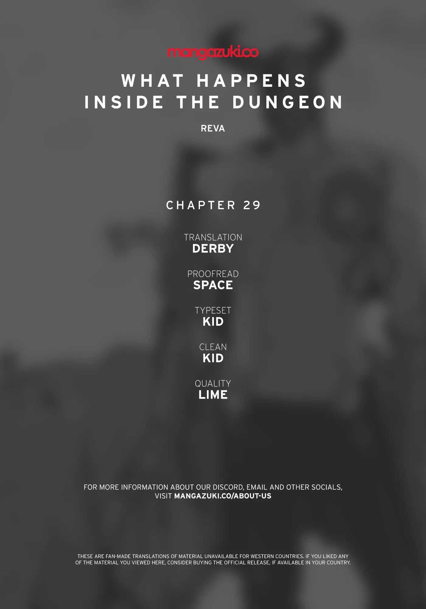 Read What Happens Inside the Dungeon Chapter 29 Online