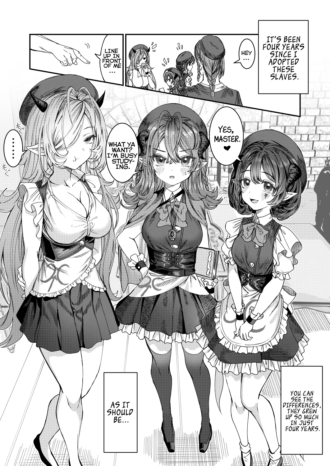 Read Dorei wo Choukyoushite Harem Tsukuru Chapter 11 Online