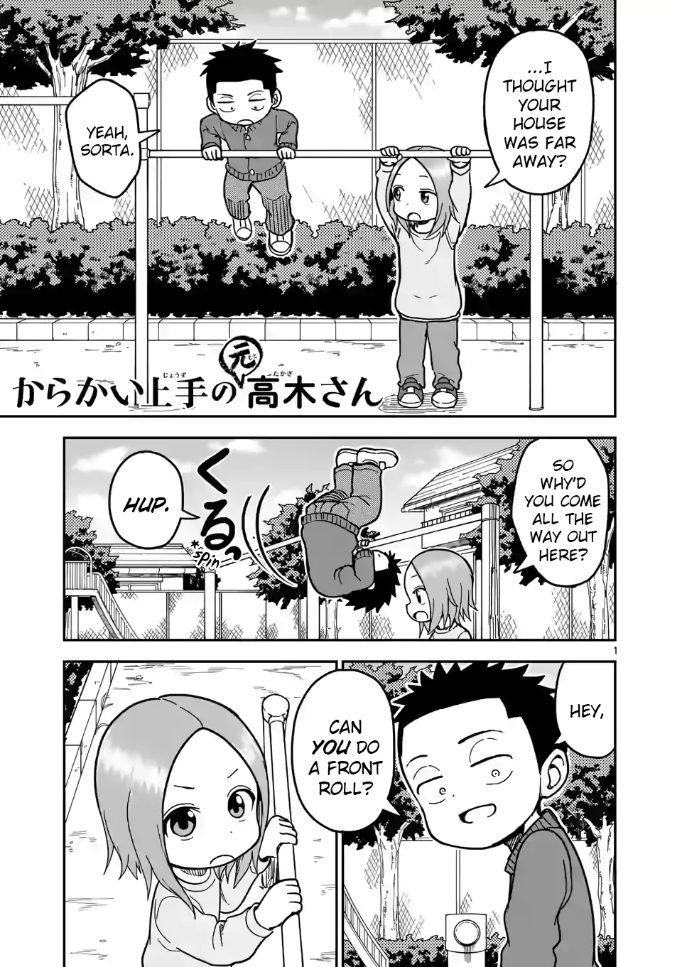 Read Karakai Jouzu no (Moto) Takagi-san Chapter 128 - Pullover Online