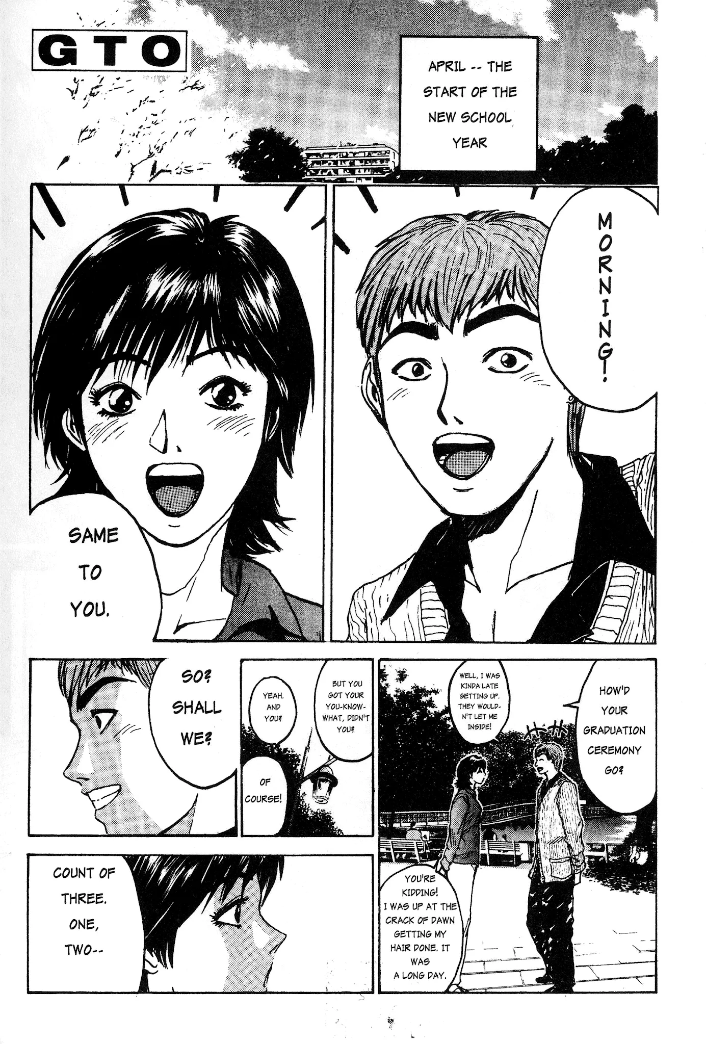 Read Great Teacher Onizuka Chapter 12 - Onizuka-sensei Is Born! Online