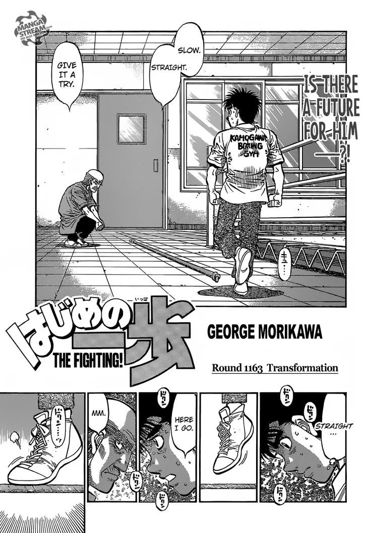 Read Hajime no Ippo Chapter 1163 - Transformation Online