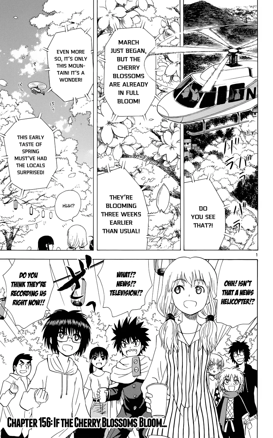 Read Hajimete no Aku Chapter 156 - If The Cherry Blossoms Bloom... Online