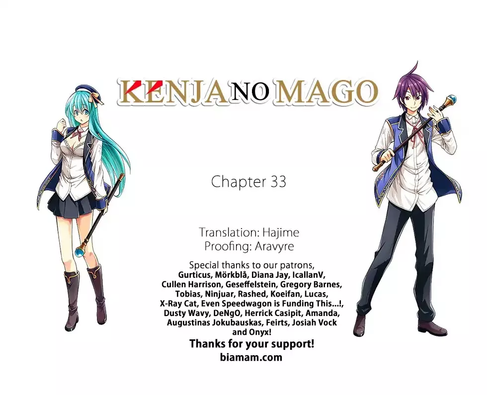 Read Kenja no Mago Chapter 33 Online