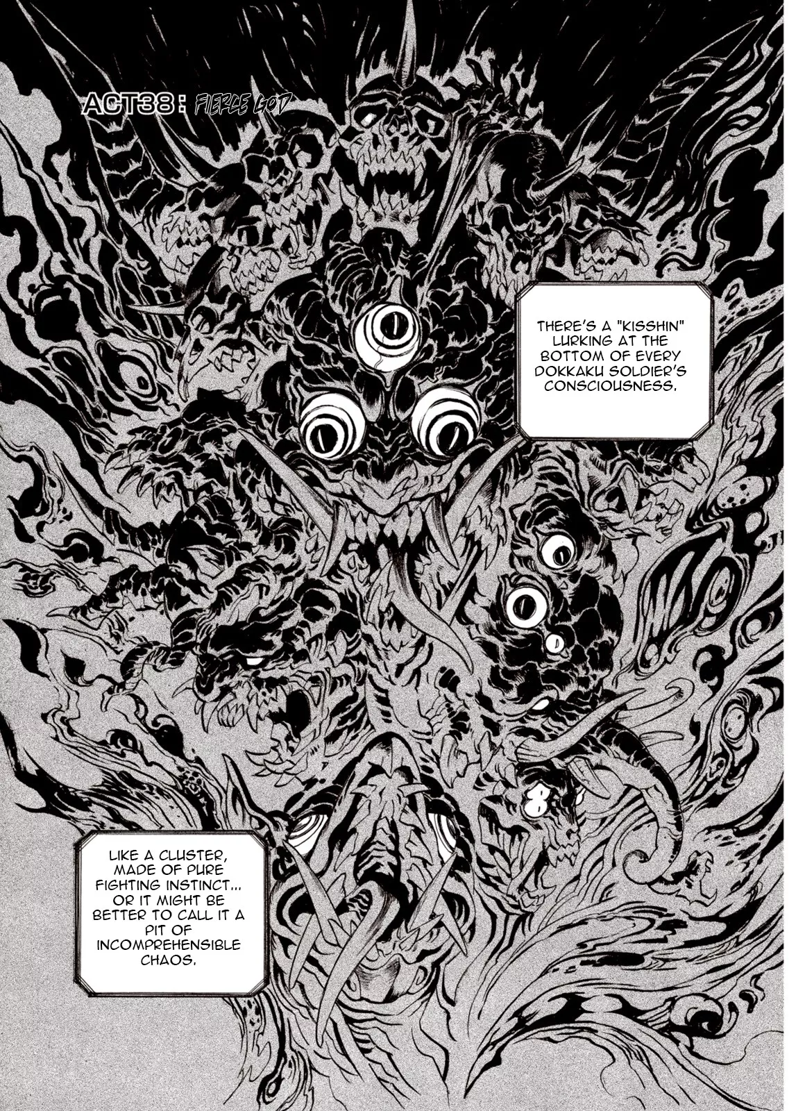 Read Kouya ni Kemono Doukokusu Chapter 38 - Fierce God Online