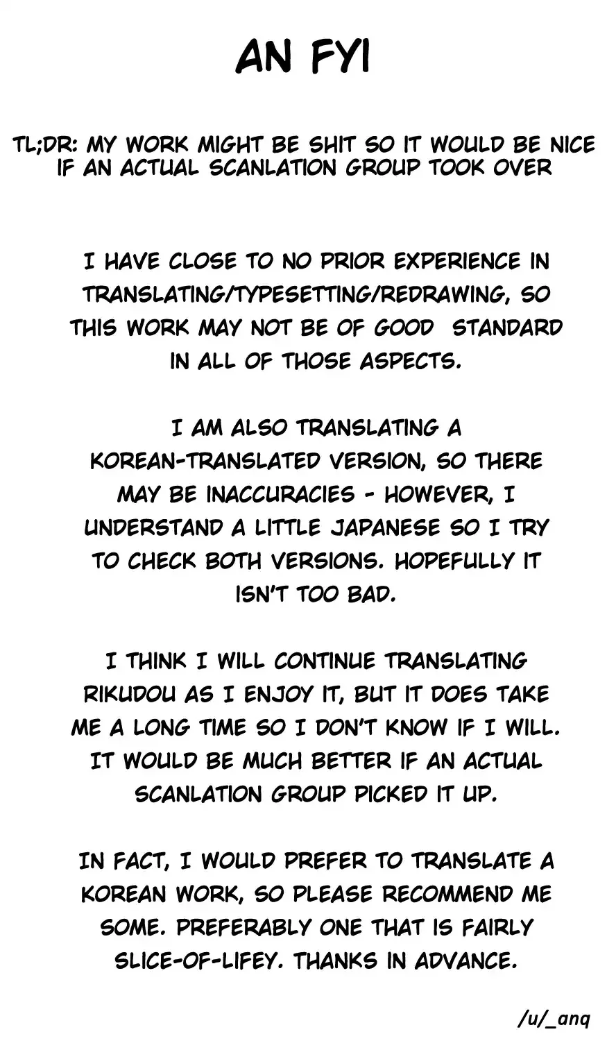 Read RIKUDOU Chapter 68 - My Signal Online
