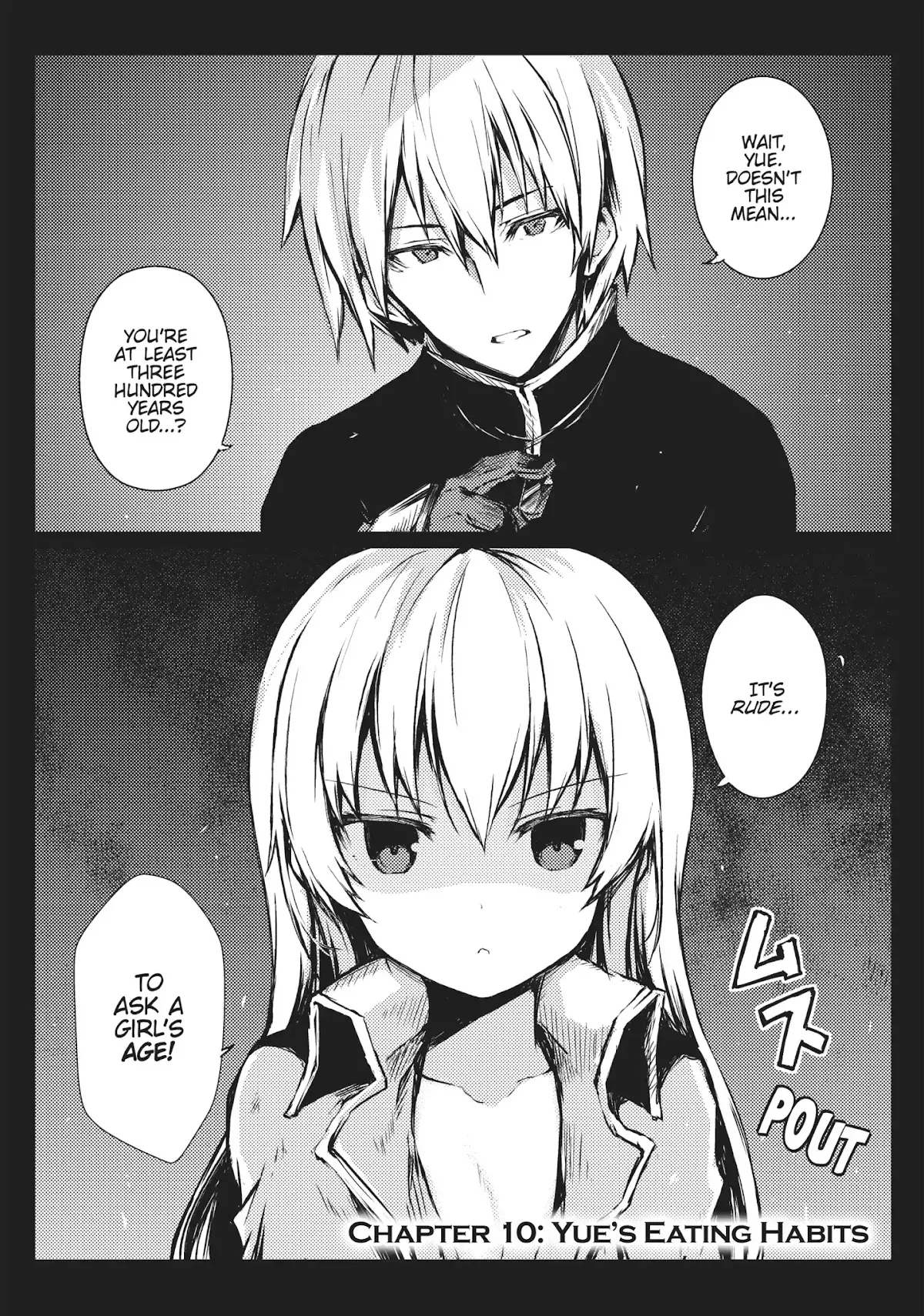 Read Arifureta Shokugyou de Sekai Saikyou Chapter 10 - Yue's Meal Online