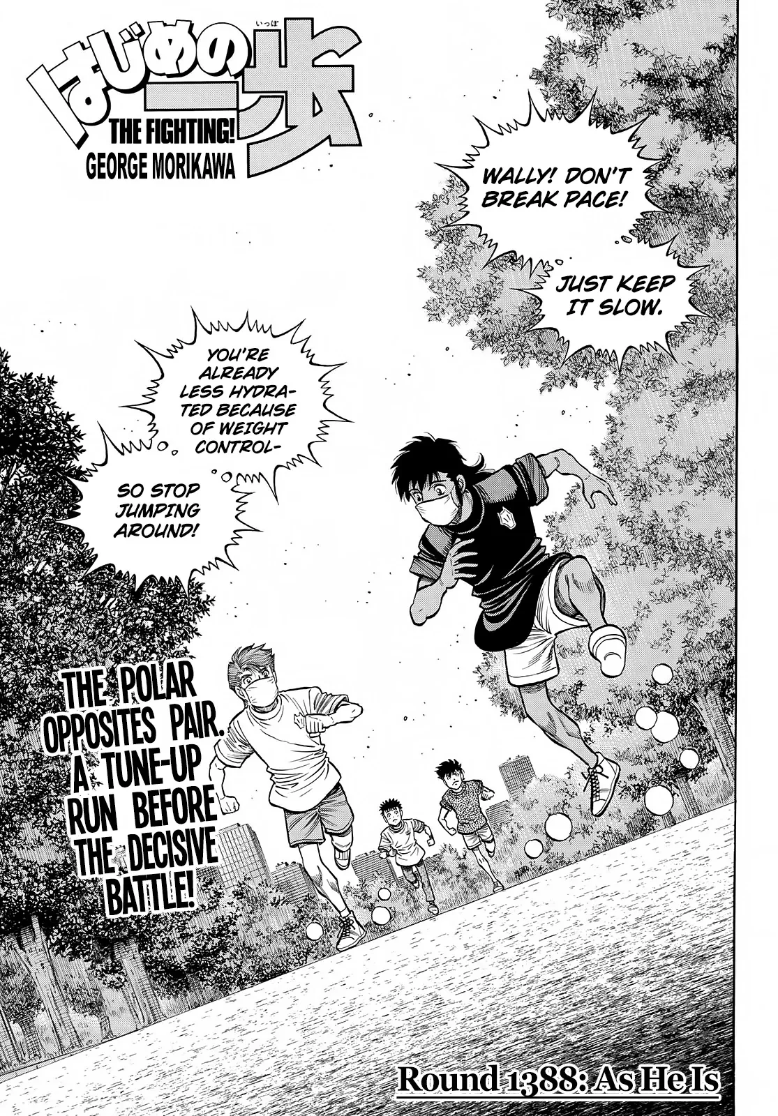 Read Hajime no Ippo Chapter 1388 - As He Is Online