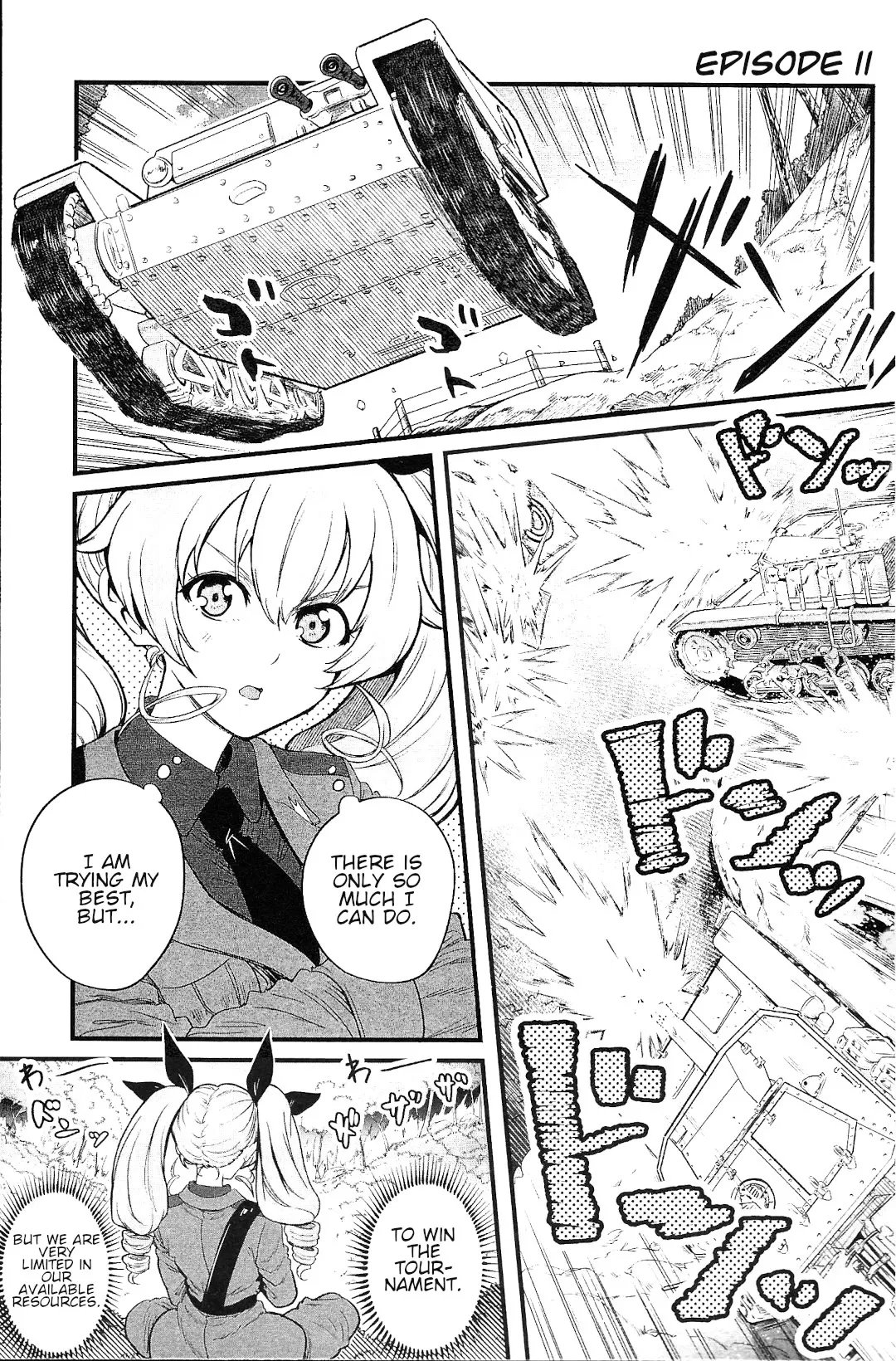 Read Girls und Panzer: Avanti! Anzio Koukou Chapter 11 - Chapter 11 Online