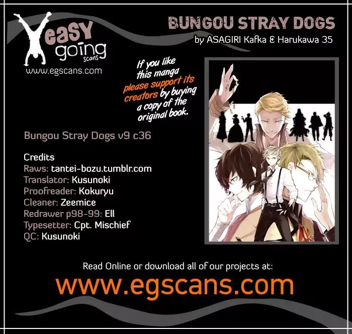 Read Bungou Stray Dogs Chapter 36 - If My Burden Could Be Shed Today Online