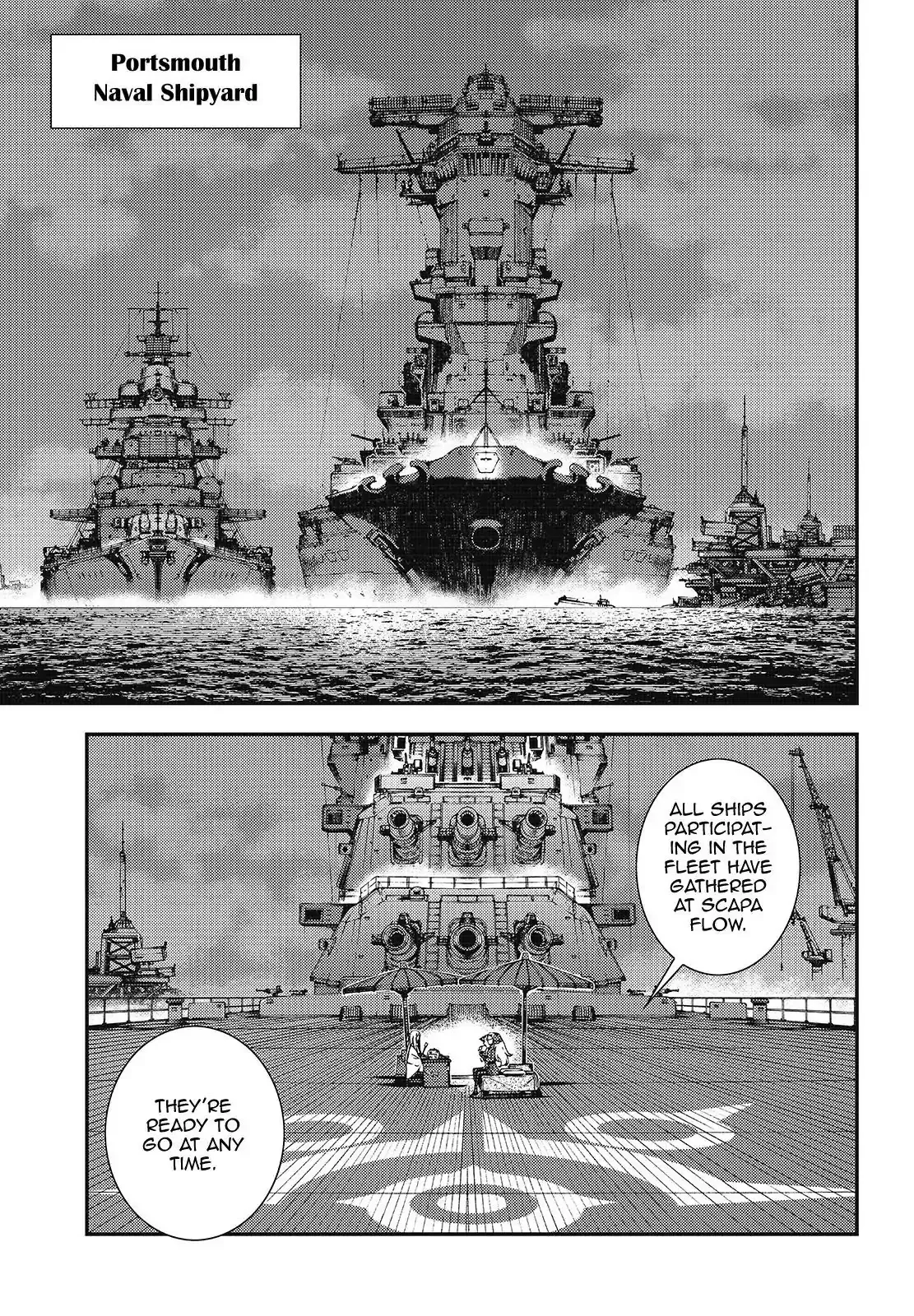 Read Aoki Hagane no Arpeggio Chapter 96 Online