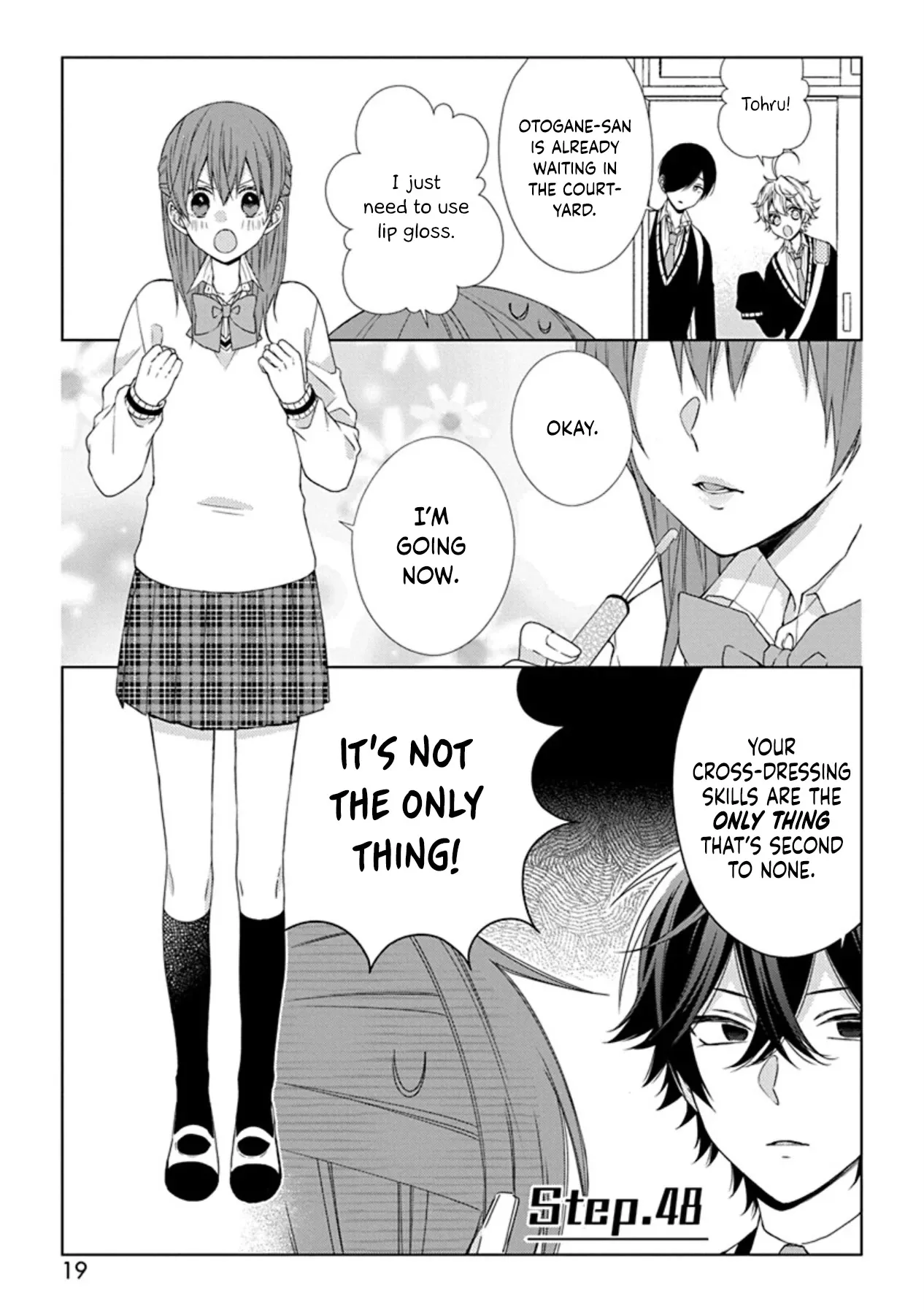 Read Onee Danshi, Hajimemasu. Chapter 48 - Step 48 Online