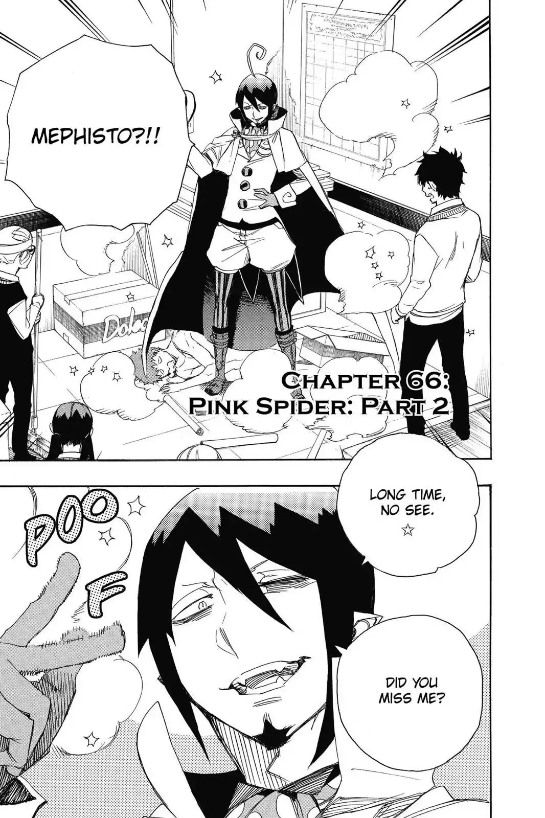 Read Ao no Exorcist Chapter 66 - Pink Spider (2) Online