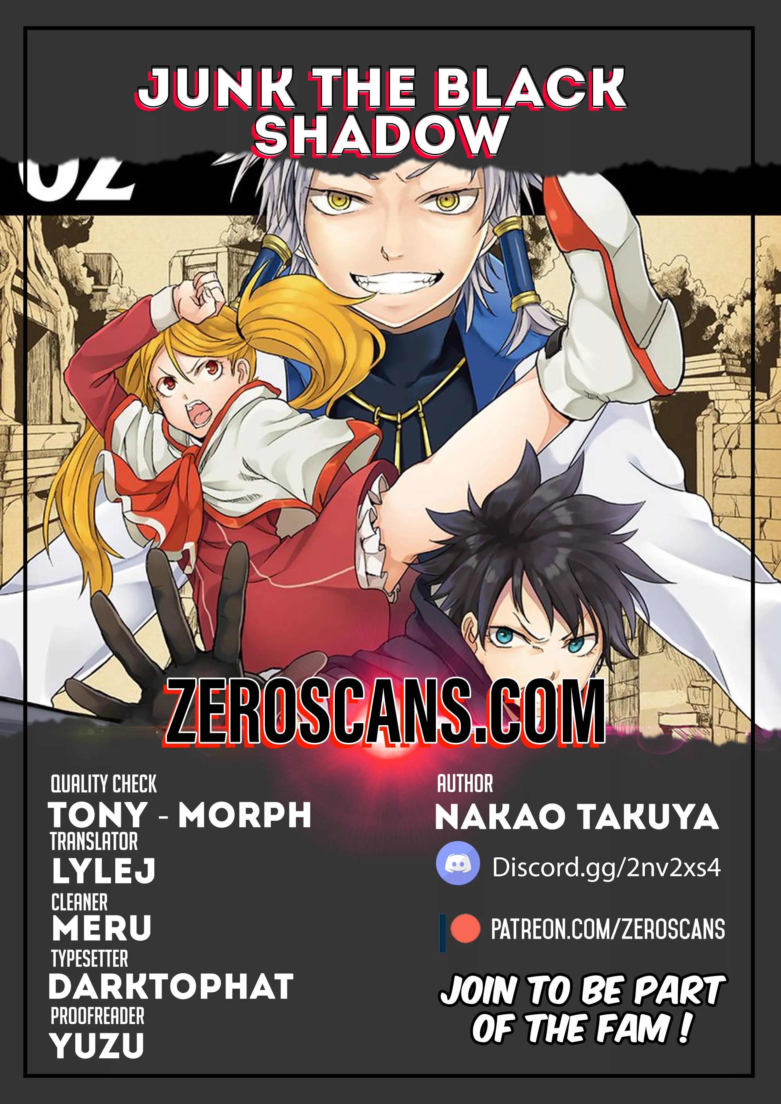 Read Junk the Black Shadow Chapter 19.5.2 - Extra Edition: In the Train Online