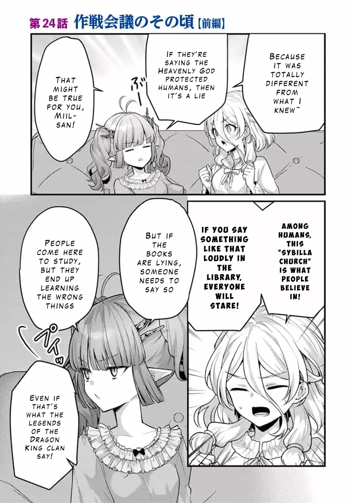 Read Ryuu ni Sodaterareta Saikyou ~Subete wo Kiwameta Shounen wa Ningenkai wo Musou suru~ Chapter 24 - Meanwhile, During the Strategy Meeting Online