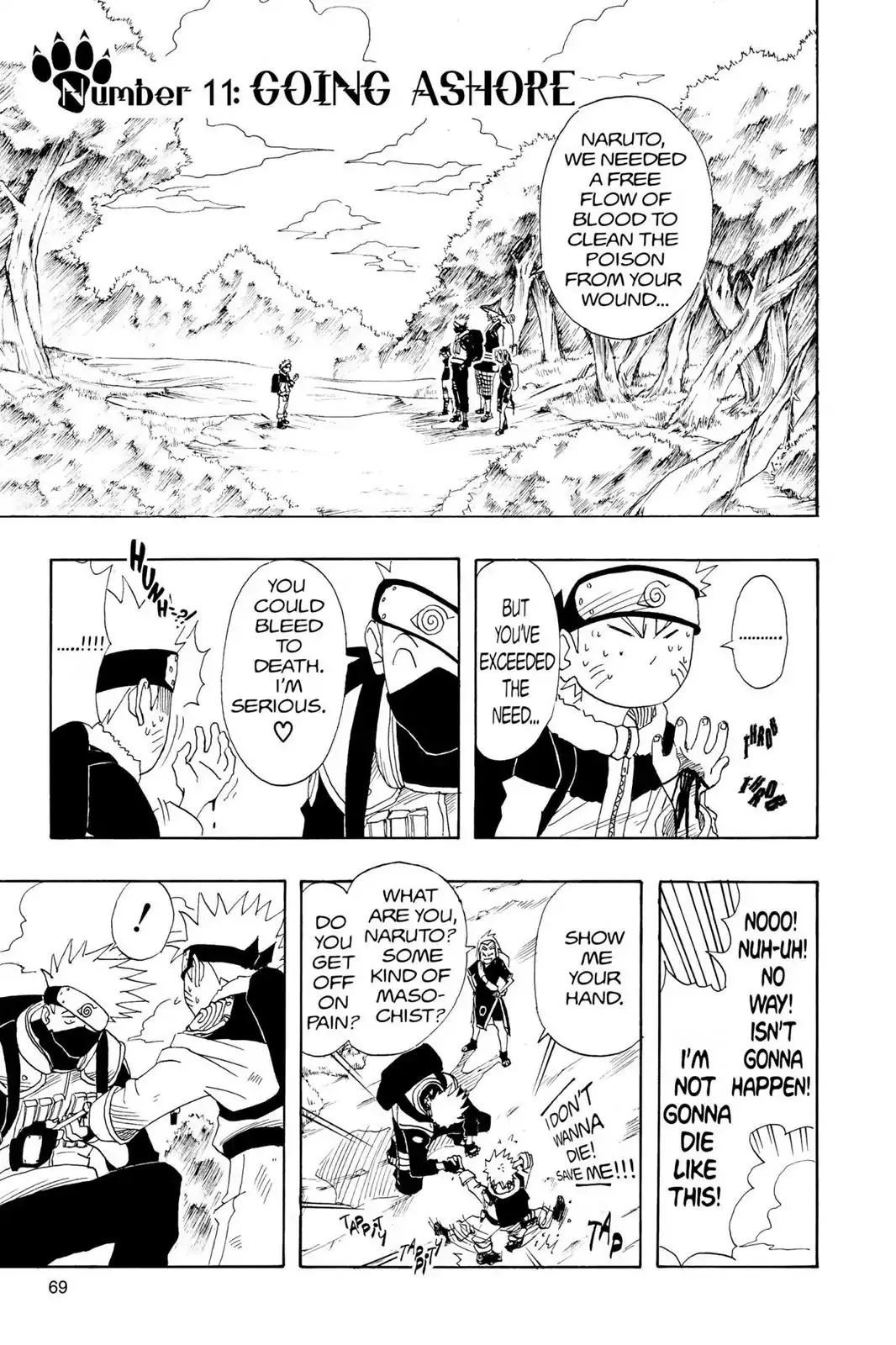 Read Naruto Chapter 11 - Going Ashore Online