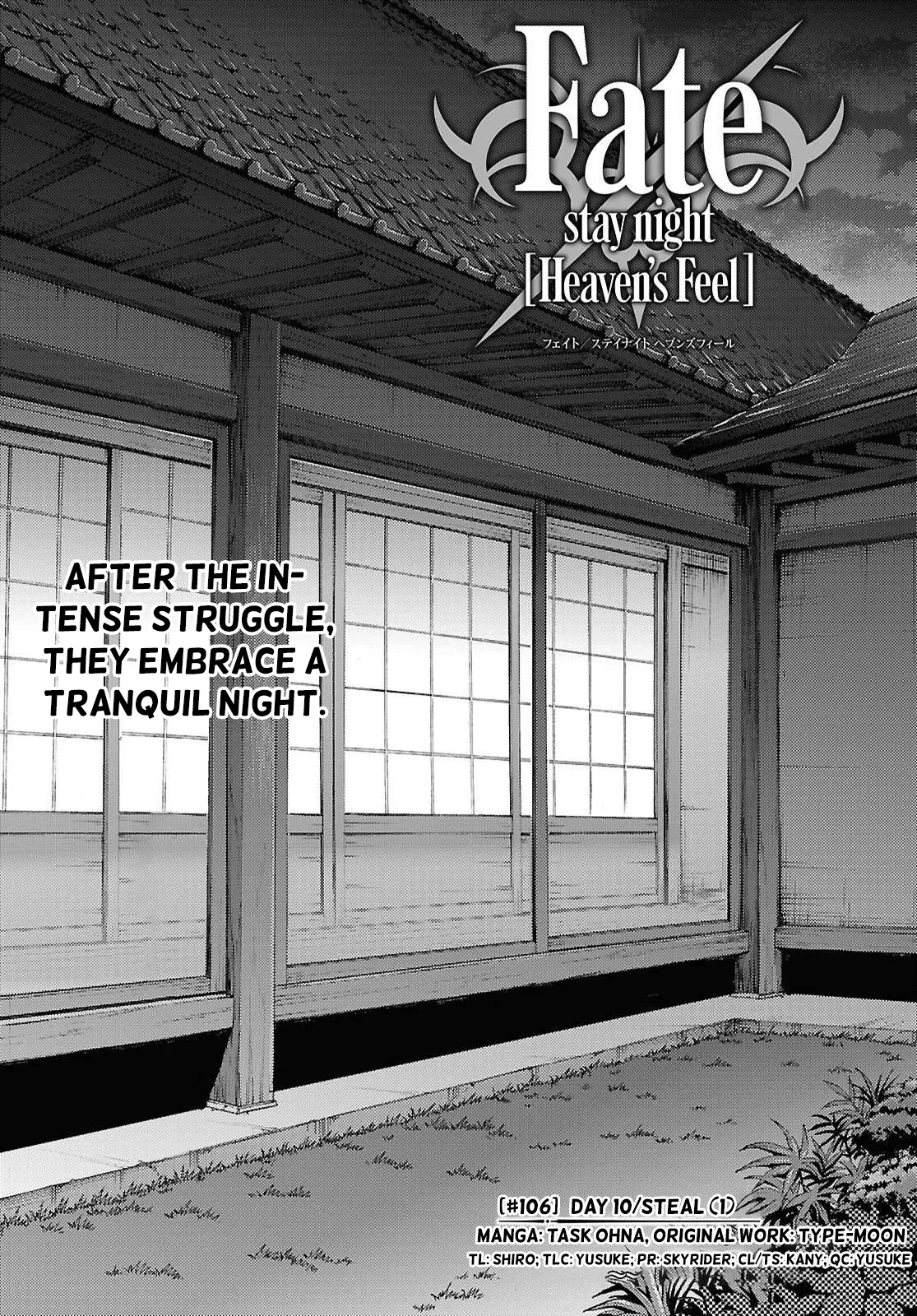 Read Fate/stay night [Heaven’s Feel] Chapter 106 - Day 10 / Steal (1) Online