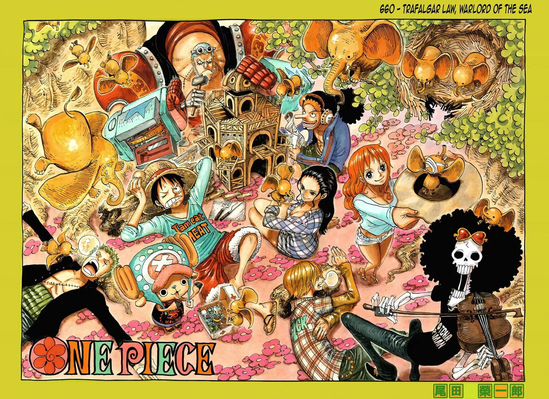 Read One Piece Chapter 660 - Shichibukai, Trafalgar Law Online